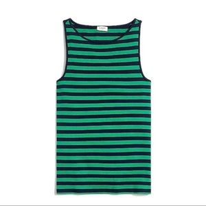 Striped J. Crew Tank Top